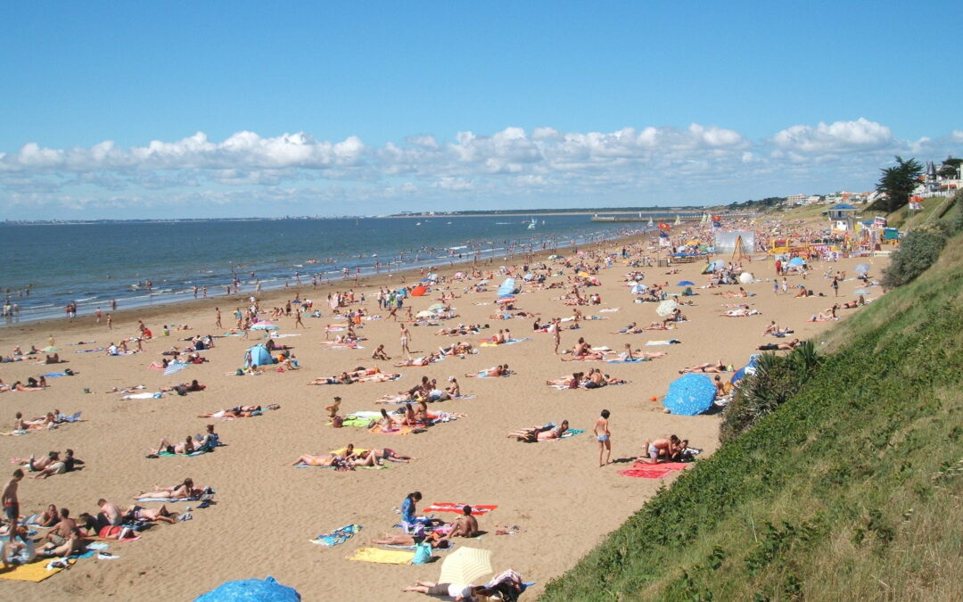 La Plage de la Source à Tharon-Plage