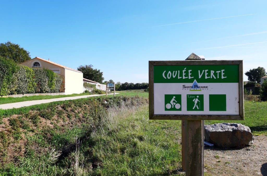 La coulée verte à Sainte-Pazanne