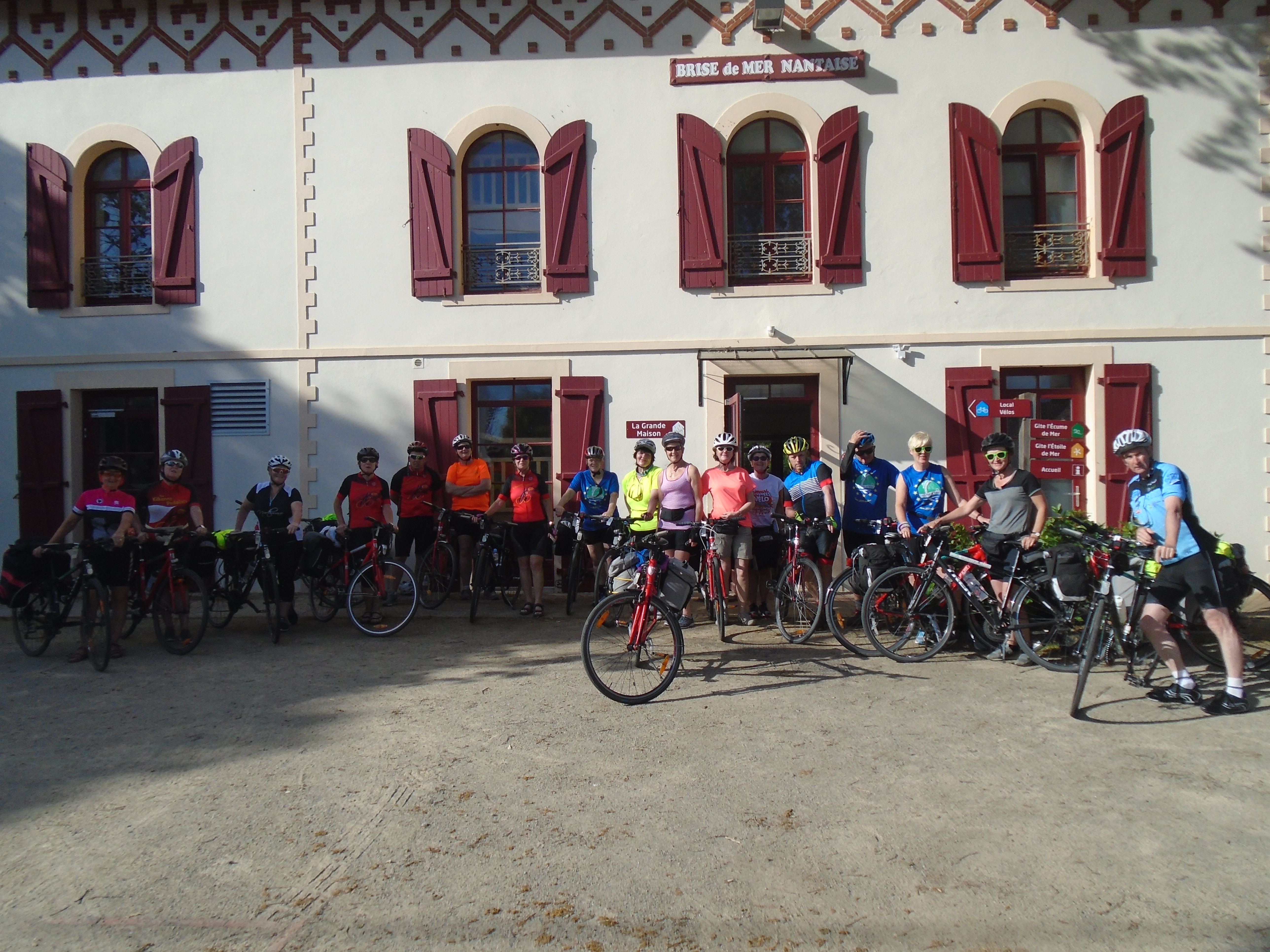 Groupes de cyclistes, séjours vélo