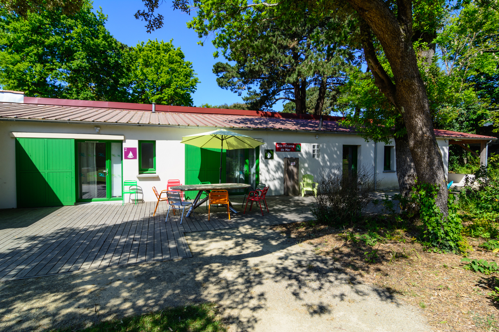 Gîte Ecume de mer vu de l'extérieur