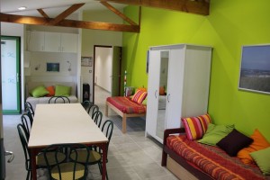 Salon du gîte Écume de mer